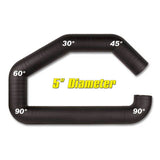 Airaid U-Build-It - 5in Intake Tube Airaid Air Intake Components  AXOPROS