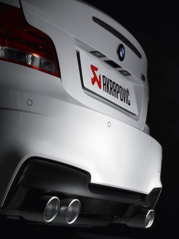 Akrapovic 11-12 BMW 1 Series M Coupe (E82) Slip-On Line (Titanium) (Req. Tips) Akrapovic Muffler  AXOPROS