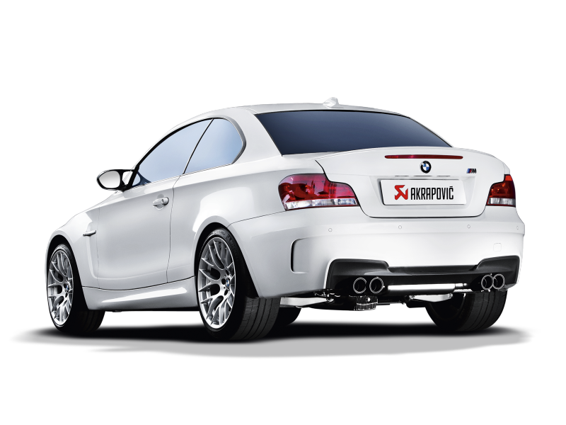 Akrapovic 11-12 BMW 1 Series M Coupe (E82) Slip-On Line (Titanium) (Req. Tips) Akrapovic Muffler  AXOPROS