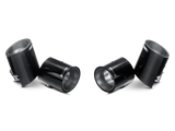 Akrapovic 11-12 BMW 1 Series M Coupe (E82) Tail Pipe Set (Carbon) Akrapovic Tips  AXOPROS