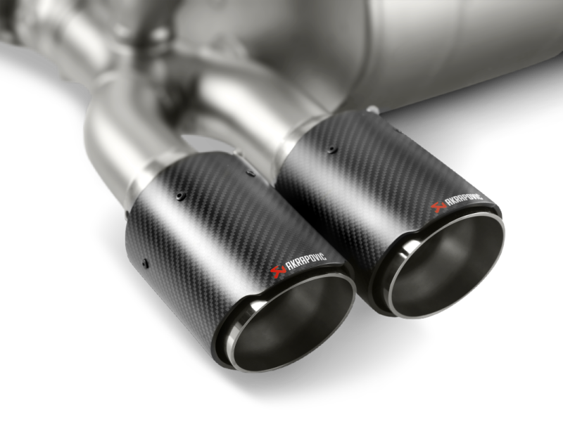 Akrapovic 14-17 BMW M3/M4 (F80/F82) Tail Pipe Set (Carbon) Akrapovic Tips  AXOPROS