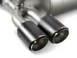 Akrapovic 14-17 BMW M3/M4 (F80/F82) Tail Pipe Set (Carbon) Akrapovic Tips  AXOPROS