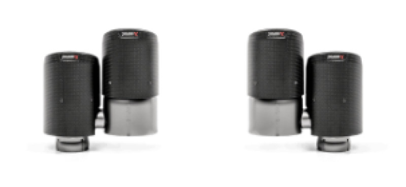 Akrapovic 17-18 Porsche Panamera Turbo Tail Pipe Set (Carbon) Akrapovic Tips  AXOPROS