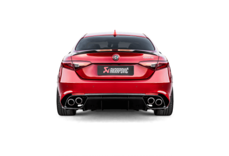 Akrapovic 17-19 Alfa Romeo Giulia Quadrifoglio Evolution Line Cat Back (Titanium) Akrapovic Catback  AXOPROS