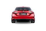 Akrapovic 17-19 Alfa Romeo Giulia Quadrifoglio Evolution Line Cat Back (Titanium) Akrapovic Catback  AXOPROS