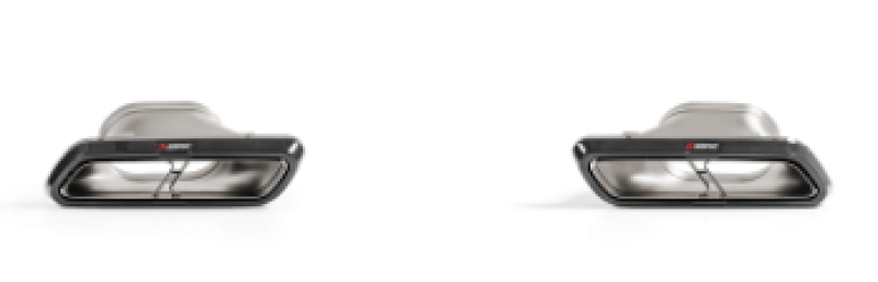 Akrapovic 2018 Mercedes Benz E63 (W213) Evolution Tail Pipe Set (High Gloss Carbon) Akrapovic Tips  AXOPROS