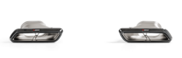 Akrapovic 2018 Mercedes Benz E63 (W213) Evolution Tail Pipe Set (High Gloss Carbon) Akrapovic Tips  AXOPROS