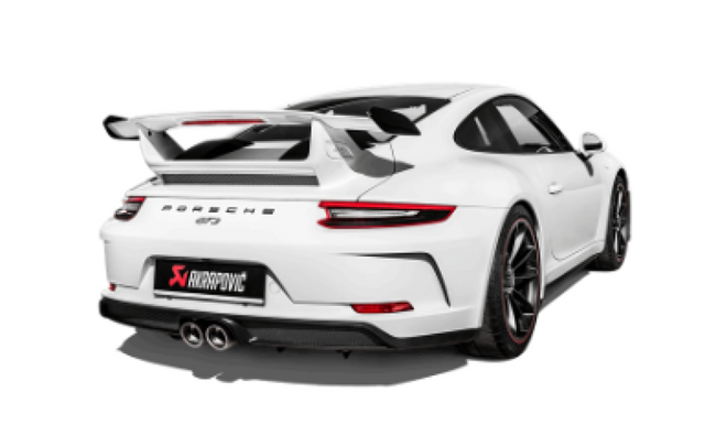 Akrapovic 2018 Porsche 911 GT3 (991.2) Slip-On Race Line (Titanium) w/o Tail Pipe Set Akrapovic Muffler  AXOPROS