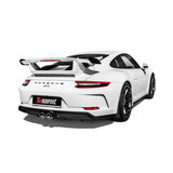 Akrapovic 2018 Porsche 911 GT3 (991.2) Slip-On Race Line (Titanium) w/Titanium Tail Pipe Set Akrapovic Muffler  AXOPROS