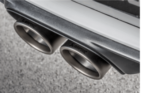 Akrapovic 2018 Porsche 911 GT3 (991.2) Tail Pipe Set (Titanium) Akrapovic Tips  AXOPROS