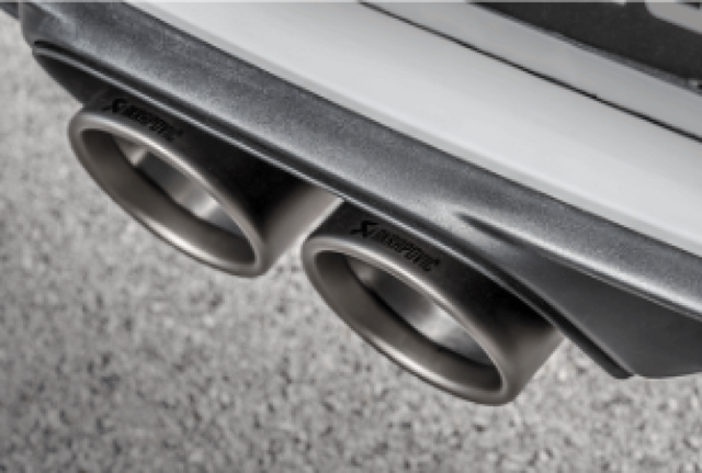 Akrapovic 2018 Porsche 911 GT3 RS (991.2) Tail Pipe Set (Titanium) Akrapovic Tips  AXOPROS