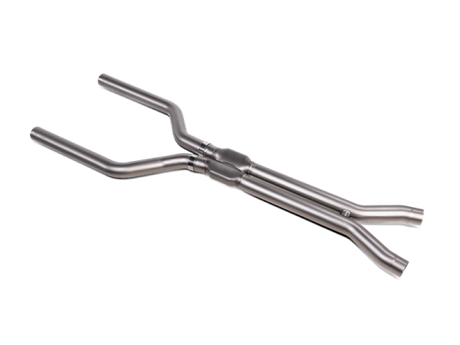 Akrapovic 2020-23 BMW X5M (F95)/X6M (F96) Evolution Link Pipe Set (Titanium) Akrapovic Connecting Pipes  AXOPROS