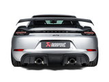 Akrapovic 2020+ Porsche Cayman GT4 (718) Slip-On Race Line (Titanium) (Req Tips / Option 2) Akrapovic Muffler  AXOPROS