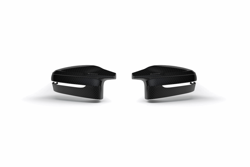 Akrapovic 2021+ BMW (G87) M2, (G80) M3 &amp; (G82) M4 Mirror Cap Set- Gloss Carbon Akrapovic Carbon Accessories  AXOPROS