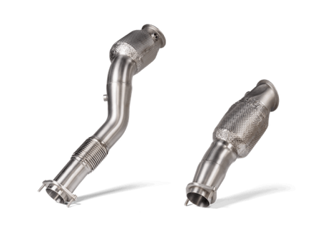 Akrapovic 2021+ BMW M3 (G80)/M4 (G82)/ BMW M2 (G87) DownPipe w/Catalytic Converter (SS) Akrapovic Downpipes  AXOPROS