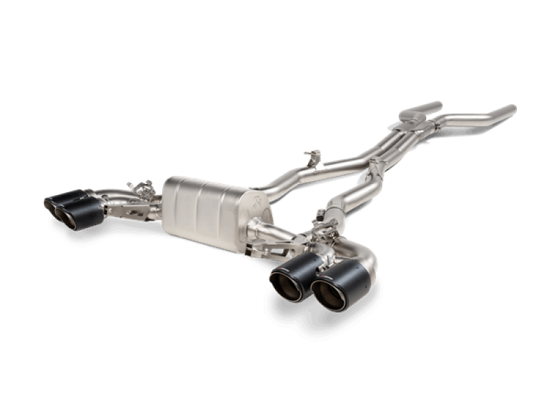 Akrapovic 2021 BMW M8/M8 Competition (F91/F92) Evolution Line Cat Back (Titanium) w/Carbon Tips Akrapovic Catback  AXOPROS