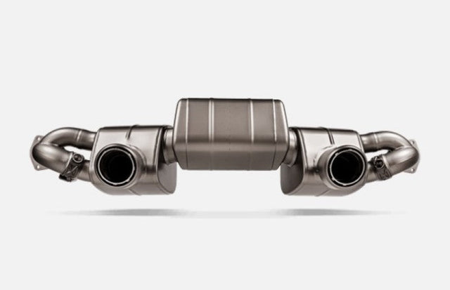 Akrapovic 2022+ Porsche 718 Cayman GT4 RS Slip-On Race Line (Titanium) Akrapovic Muffler  AXOPROS