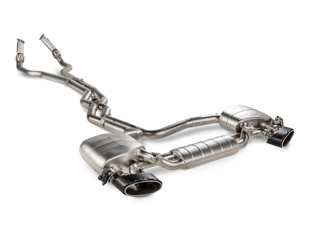 Akrapovic 2023 Audi RS6 Avant (C8) Evolution Line Cat Back (Titanium) (Req Link Pipe Set) - AXOPROS