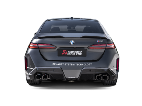 Akrapovic 2024+ BMW M5 (G90) Rear Carbon Fiber Diffuser - High Gloss Akrapovic Diffusers  AXOPROS