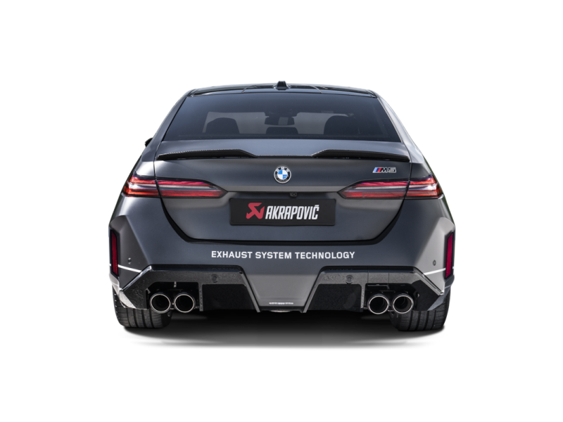 Akrapovic 2024+ BMW M5 (G90,G99) Round Carbon Fiber Tail Pipe Set Akrapovic Tips  AXOPROS