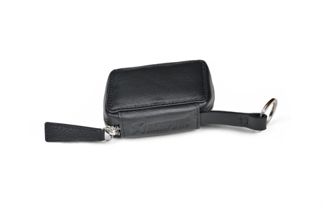 Akrapovic Leather Car Key Case - Black Akrapovic Marketing  AXOPROS