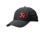 Akrapovic Logo Baseball Cap - Black Akrapovic Headwear  AXOPROS