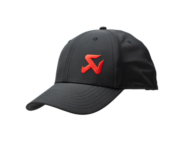 Akrapovic Logo Baseball Cap - Black Akrapovic Headwear  AXOPROS