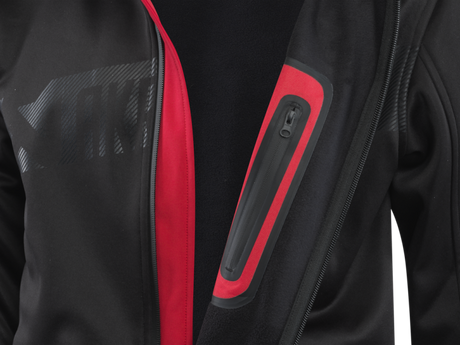 Akrapovic Mens Corpo Softshell Jacket Black - 2XL Akrapovic Headwear  AXOPROS