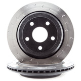 Alcon 2007+ Jeep JK-JL 330x22mm Rotors 4-Piston Red Calipers Rear Brake Kit (Includes Brake Lines) Alcon Big Brake Kits  AXOPROS