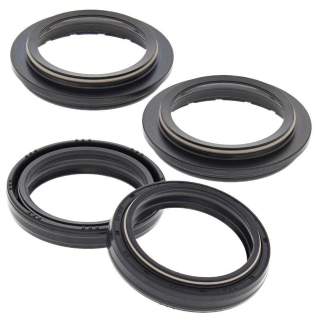 All Balls Racing 1990 Kawasaki KX125 Fork Oil Seal & Dust Seal Kit All Balls Racing Fork Seal Kits  AXOPROS
