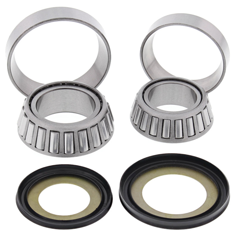 All Balls Racing 84-87 Kawasaki KXT250 Tecate Steering Bearing Kit All Balls Racing Steering Knuckles & Spindles  AXOPROS