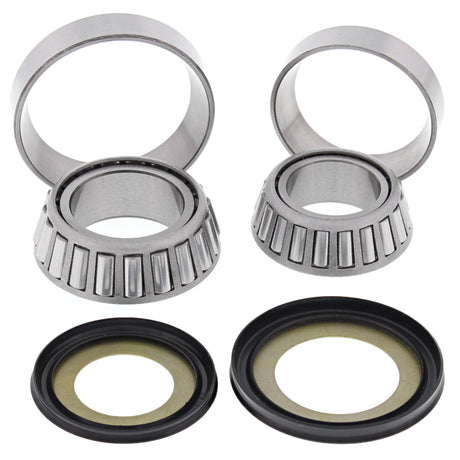 All Balls Racing 84-87 Kawasaki KXT250 Tecate Steering Bearing Kit All Balls Racing Steering Knuckles & Spindles  AXOPROS