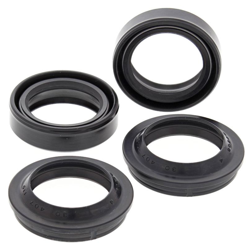 All Balls Racing 88-90 Yamaha DT50 Fork Oil Seal & Dust Seal Kit All Balls Racing Fork Seal Kits  AXOPROS