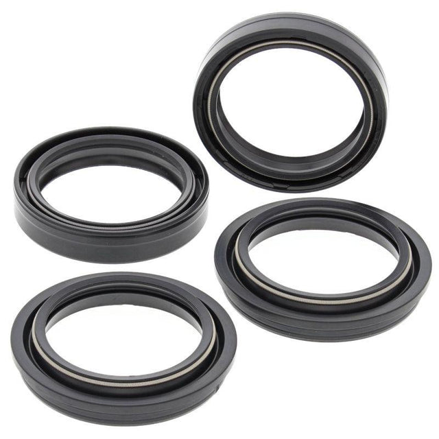All Balls Racing 90-91 Honda CR125R Fork Oil Seal & Dust Seal Kit All Balls Racing Fork Seal Kits  AXOPROS