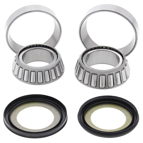 All Balls Racing 92-05 Kawasaki KX125 Steering Bearing Kit All Balls Racing Steering Knuckles & Spindles  AXOPROS