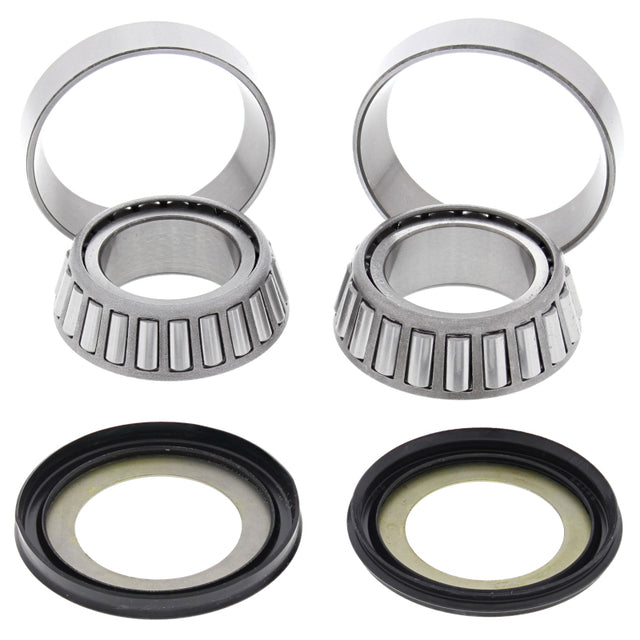 All Balls Racing 92-05 Kawasaki KX125 Steering Bearing Kit All Balls Racing Steering Knuckles & Spindles  AXOPROS