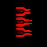 AlphaRex 02-06 Dodge Ram 1500/03-06 Dodge Ram 2500+3500 Luxx-Series LED Tail Lights (Pair) Black AlphaRex Tail Lights  AXOPROS
