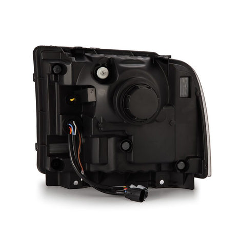 AlphaRex 05-07 Ford Super Duty/Excursion LUXX-Series LED Projector Headlights - Alpha-Black AlphaRex Headlights  AXOPROS