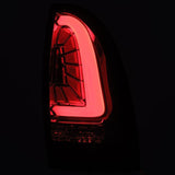AlphaRex 05-15 Toyota Tacoma PRO-Series LED Tail Lights Red Smoke AlphaRex Tail Lights  AXOPROS