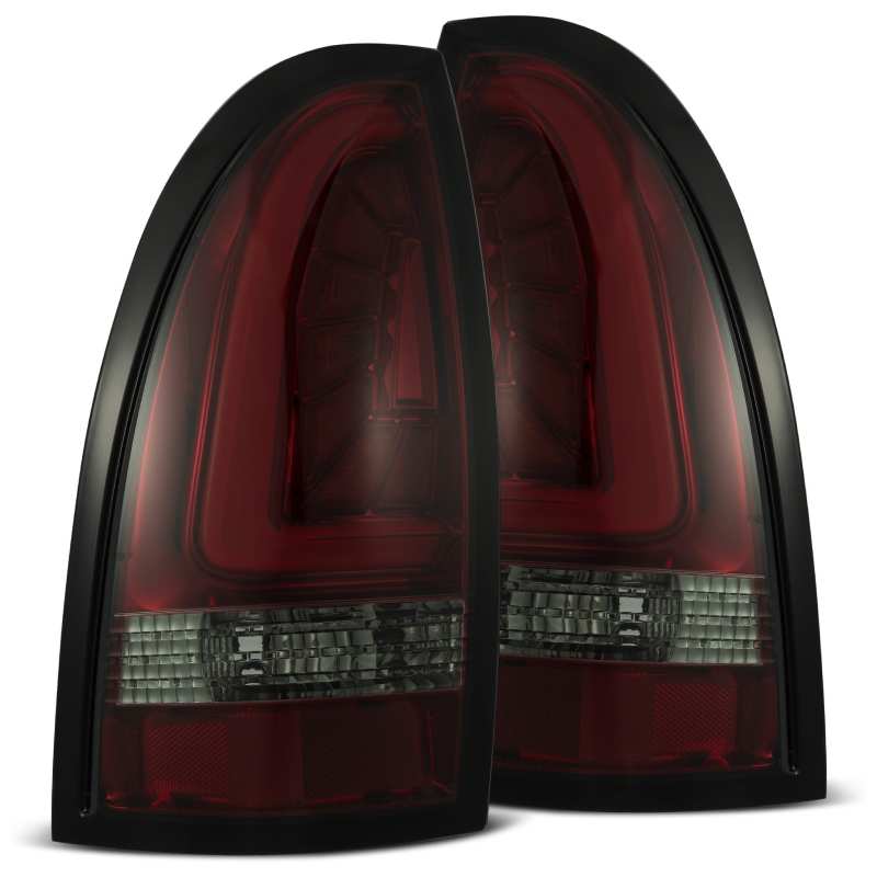 AlphaRex 05-15 Toyota Tacoma PRO-Series LED Tail Lights Red Smoke AlphaRex Tail Lights  AXOPROS