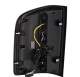 AlphaRex 07-13 Chevrolet Silverado 1500 (Ex. Hybrid Models) LUXX-Series LED Tail Lights Alpha-Black AlphaRex Tail Lights  AXOPROS