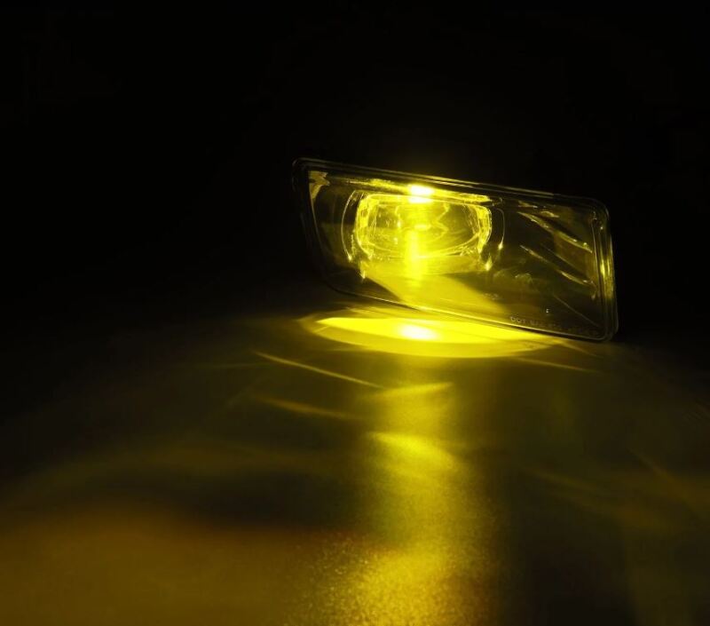 AlphaRex 07-13 Chevrolet Silverado/04-17 Tahoe DoubleTap Dual Color LED Proj Fog Lights - Wt/Ambr AlphaRex Fog Lights  AXOPROS