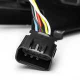 AlphaRex 07-13 Chevy 1500 LUXX LED Proj Headlights Plank Style Jet Blk w/ Activ Light/Seq Signal/DRL AlphaRex Headlights  AXOPROS