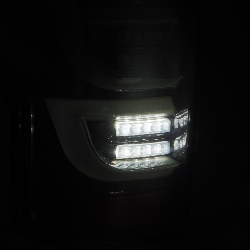 AlphaRex 07-13 Toyota Tundra LUXX-Series LED Tail Lights Alpha-Black AlphaRex Tail Lights  AXOPROS
