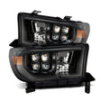 AlphaRex 07-13 Toyota Tundra NOVA LED Proj Headlights Alpha-Black w/Activ Light/Seq Signal/DRL AlphaRex Headlights  AXOPROS