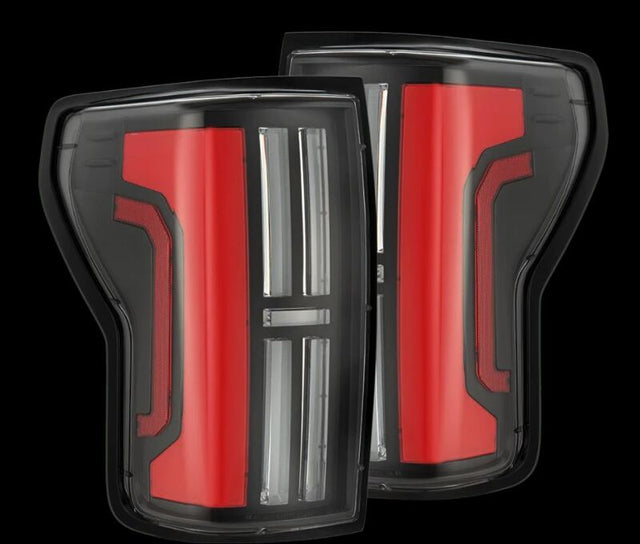 AlphaRex 07-13 Toyota Tundra Nova-Series LED Tail Lights - Black Red AlphaRex Tail Lights  AXOPROS