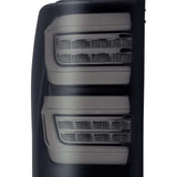 AlphaRex 07-13 Toyota Tundra PRO-Series LED Tail Lights Jet Black AlphaRex Tail Lights  AXOPROS