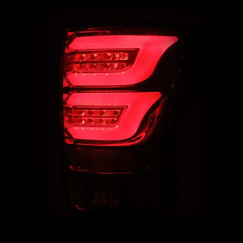 AlphaRex 07-13 Toyota Tundra PRO-Series LED Tail Lights Jet Black AlphaRex Tail Lights  AXOPROS