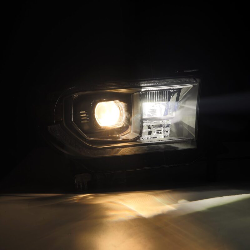 AlphaRex 07-13 Toyota Tundra/08-17 Sequoia G2 PRO-Series Projector Headlights Black -NO Lvl Adjuster AlphaRex Headlights  AXOPROS