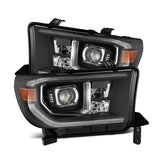 AlphaRex 07-13 Toyota Tundra/08-17 Sequoia G2 PRO-Series Projector Headlights Black -NO Lvl Adjuster AlphaRex Headlights  AXOPROS